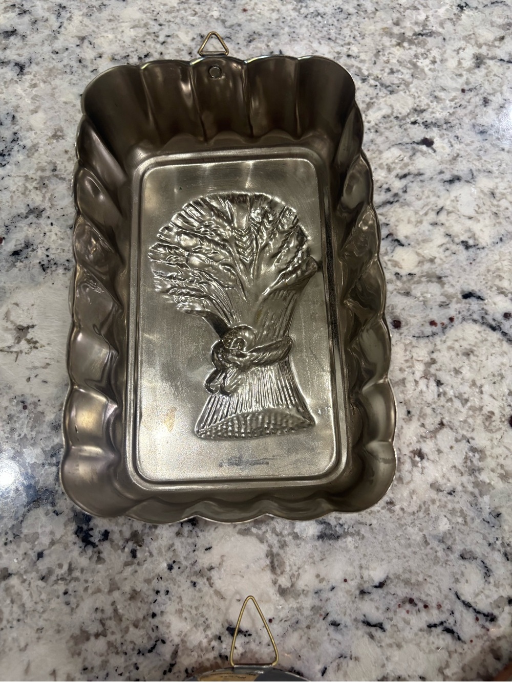 Vintage Copper Kitchen Molds Lot of 4 Cherry Pear Wheat Apple Cottagecore - Picture 13 of 15